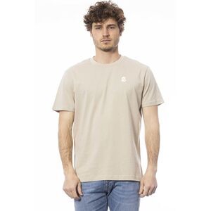 Invicta Beige Cotton Men Men's T-Shirt